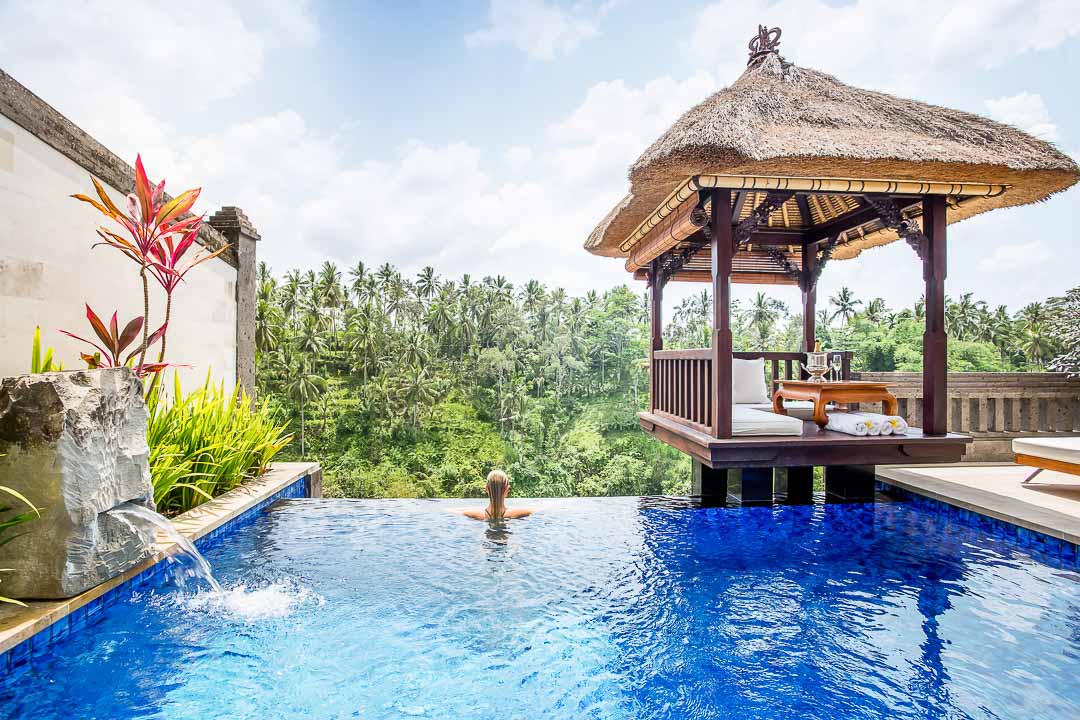 Viceroy Bali Ubud prive zwembad uitzicht