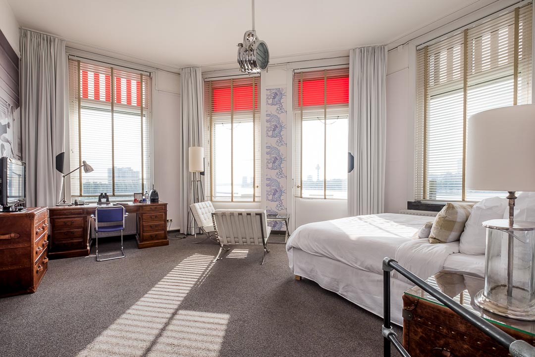 Hotel New York Rotterdam slaapkamer