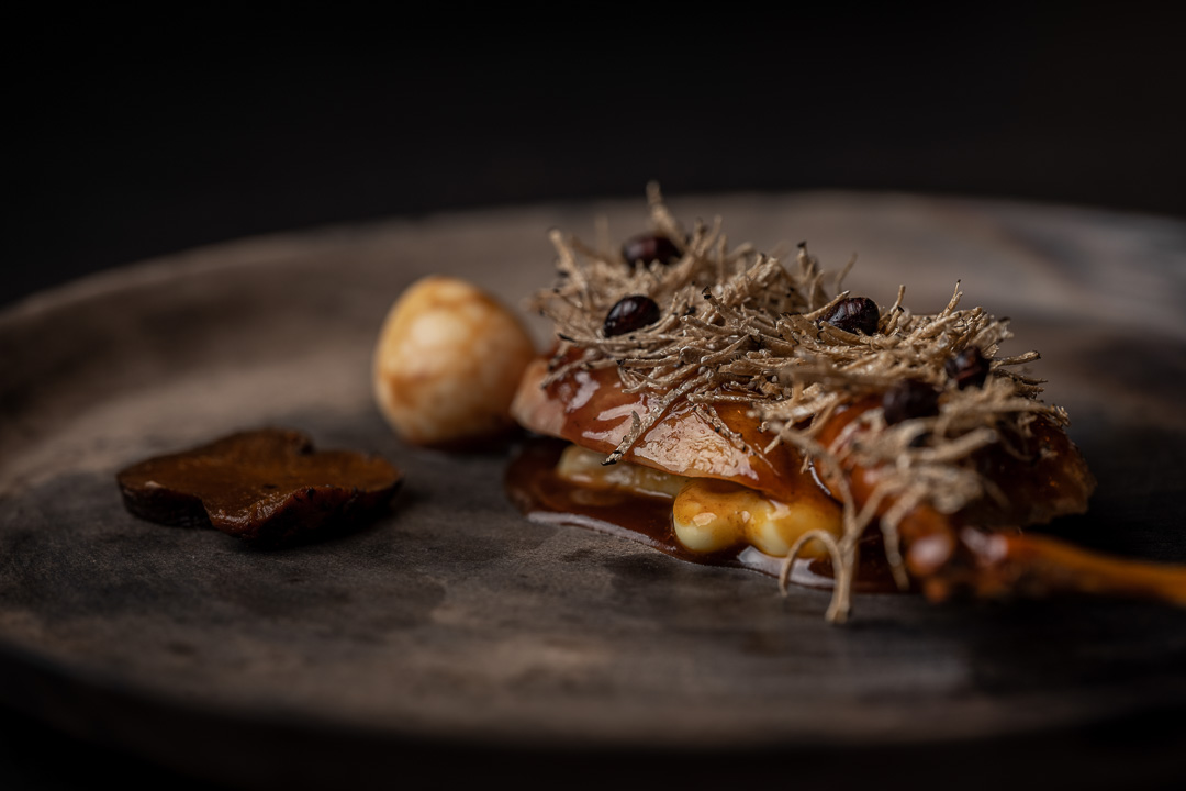 The White Rabbit by Hungry for More. Details of the end-beginning dish by chef Vladimir Mukhin.