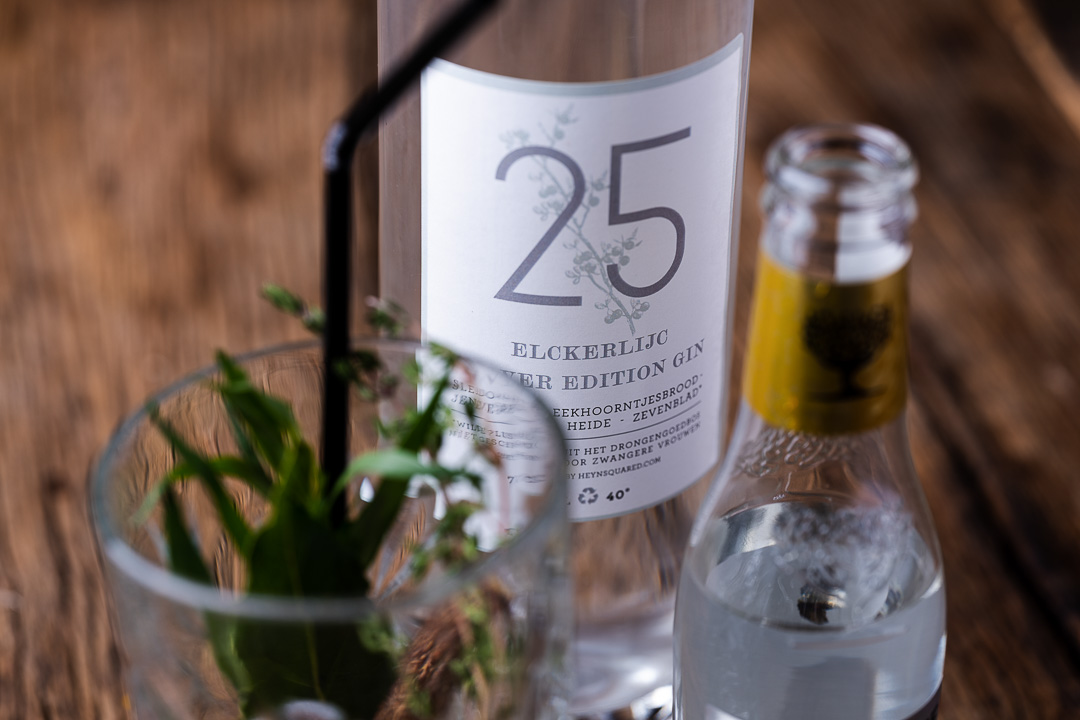 Elckerlijc by Hungry for More. Elckerlijc gin with herbs.