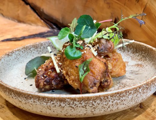 Recipe: Miso Fried Chicken by chef Tohru Nakamura of restaurant Werneckhof by Geisel in Munich, Germany