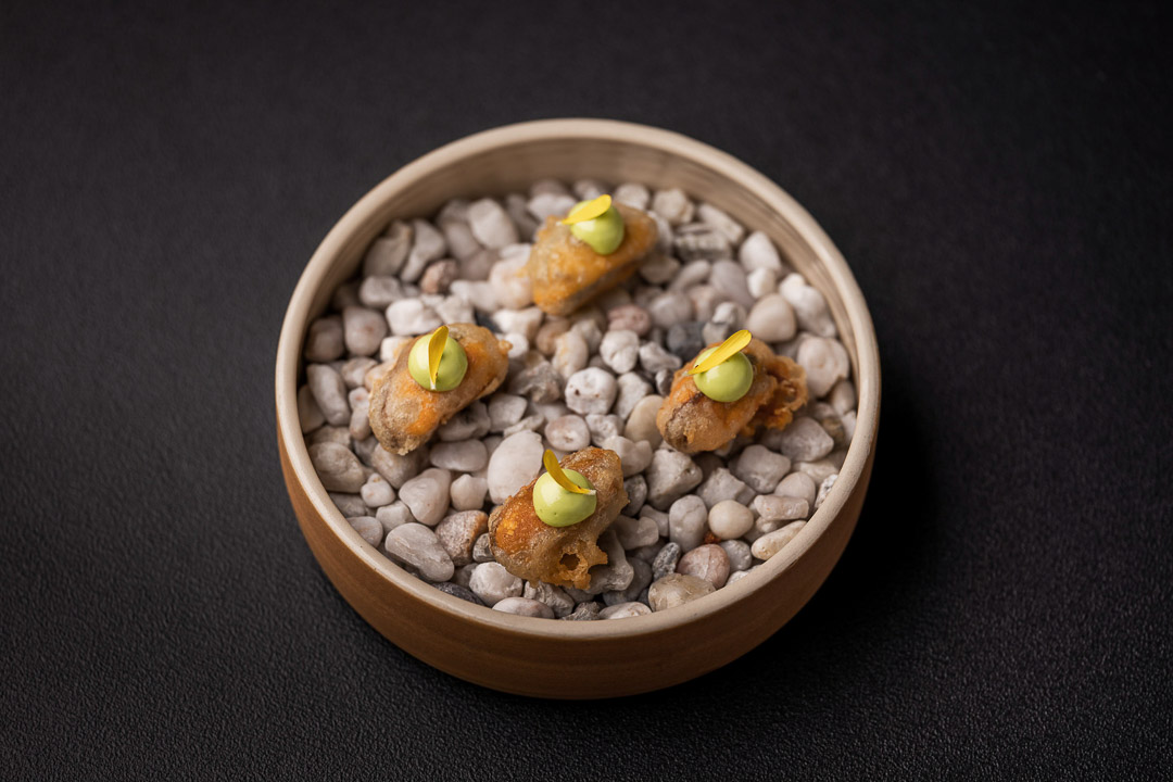 tempura mossel by franco belge