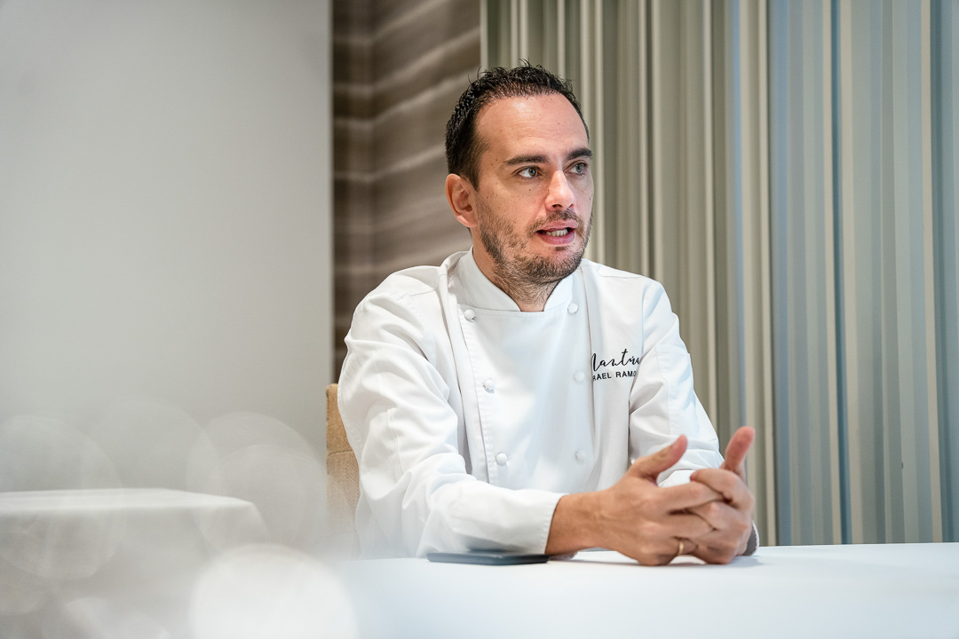 Israel Manos, chef of restaurant Mantua